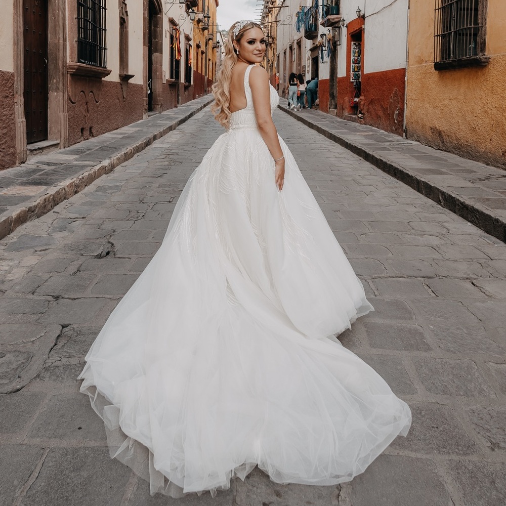 Dreamy Custom Wedding Dress